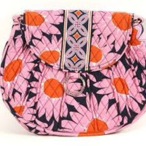 Vera Bradley Saddle Up Cross Body Loves Me Purse 👛 Pink
